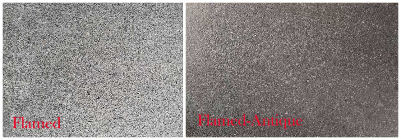 Different Finish of The ZJ Black Stone 