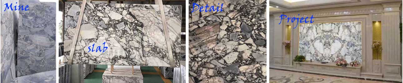 Chinese Galaxy Blue Exotic Marble