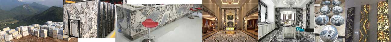 Chinese Galaxy Blue Exotic Marble