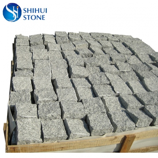 g603 cubos de granito gris