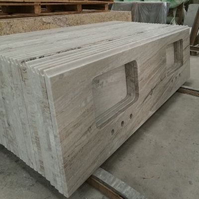 tocador de mármol de piedra