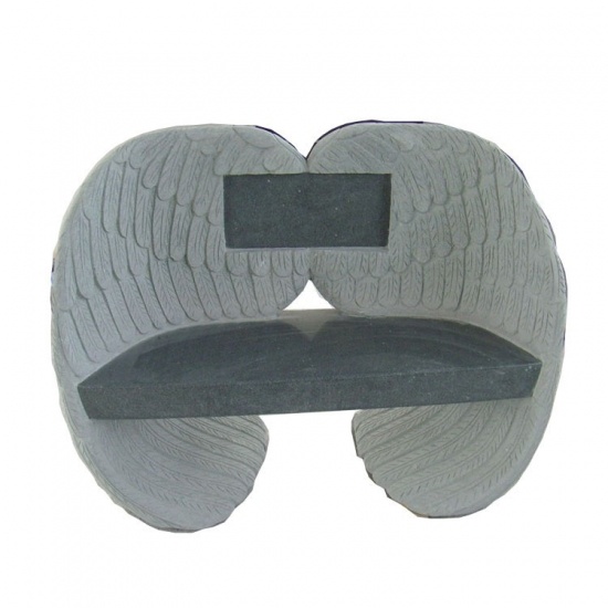 silla de jardín de piedra