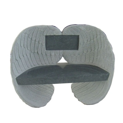 silla de jardín de piedra