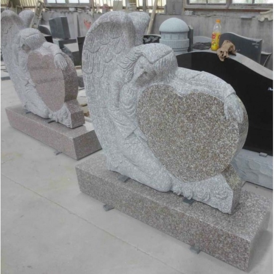  lápida de corazones de angel