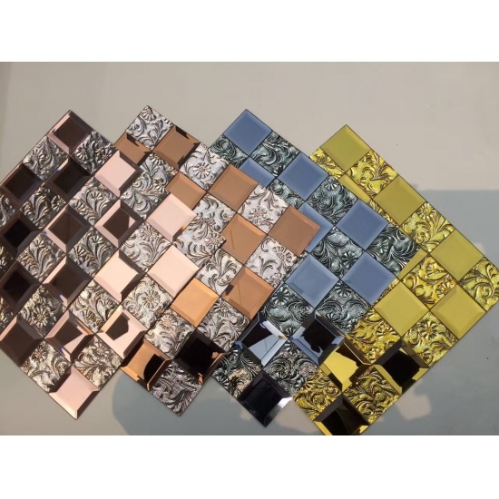 azulejo de cristal de mosaico de cristal