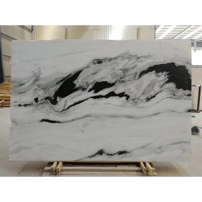 mármol blanco panda