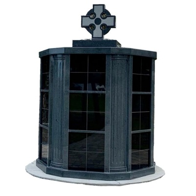72 nichos de granito columbarium
