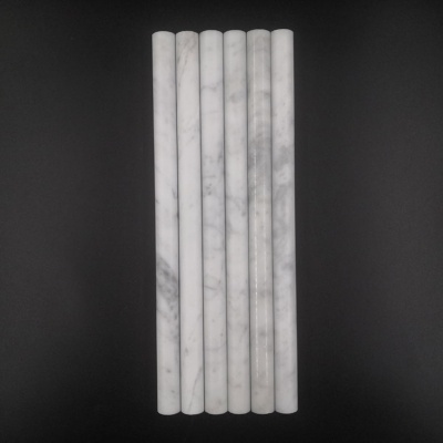 lineas de marmol blanco carrara