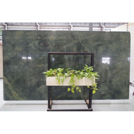 mármol verde pavo real