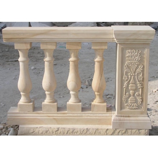 barandilla de piedra arenisca