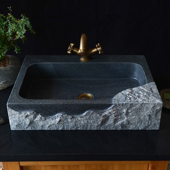 padang cuenca individual cuadrada de granito oscuro